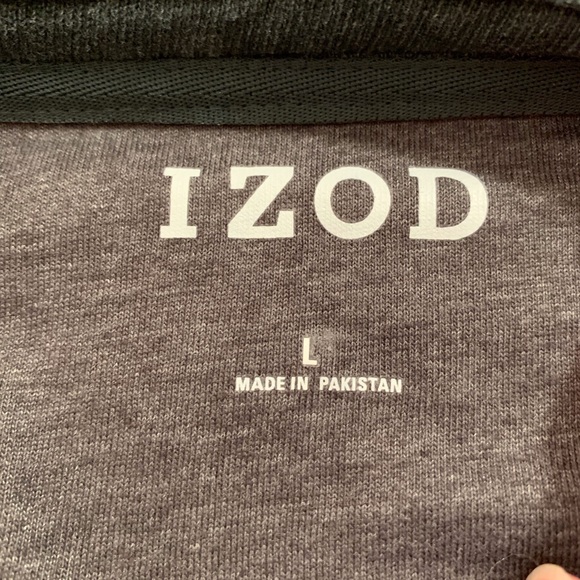 EUC/NWOT Shirt: Pullover, 3-Button, Long-Sleeved Breathable Stretch Henley, Izod - Picture 4 of 9